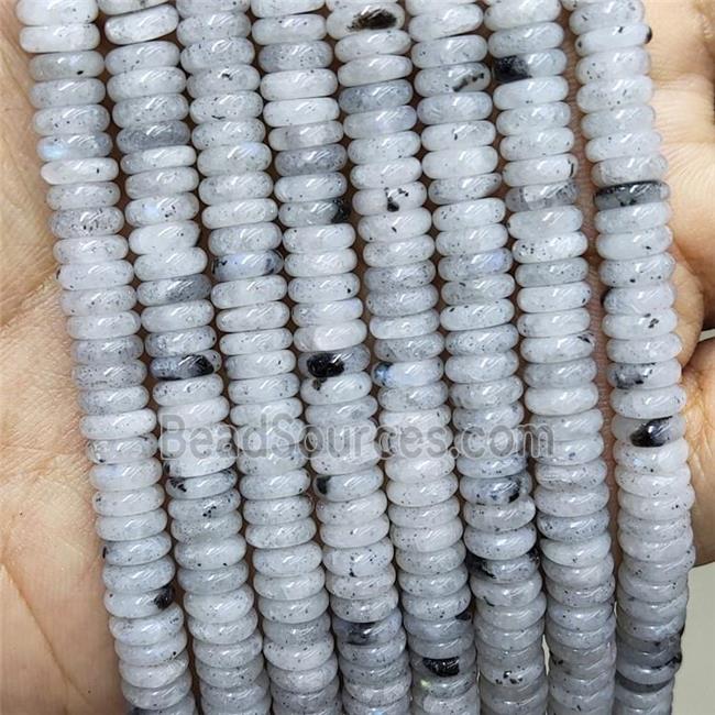 Natural Labradorite Heishi Beads