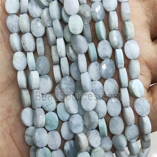 Natural Hemimorphite Beads Faceted Oval