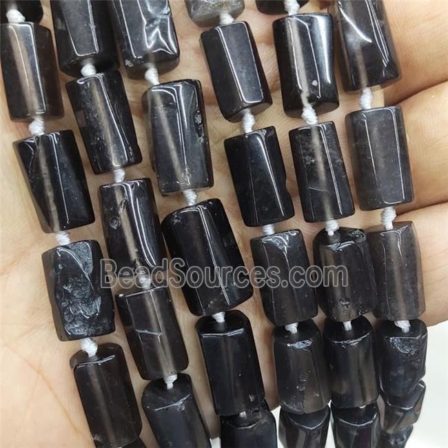 Smoky Quartz Beads Tube