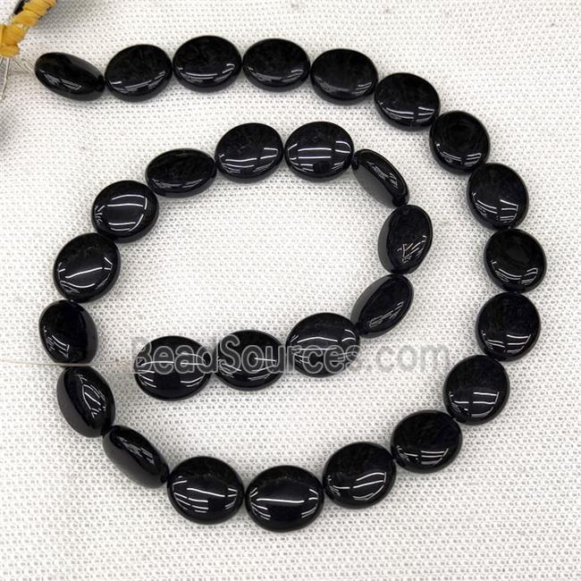 Black Onyx Oval Beads