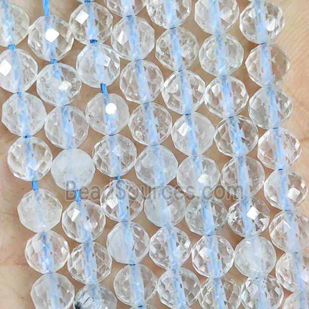 Natural Topaz Beads Faceted Round