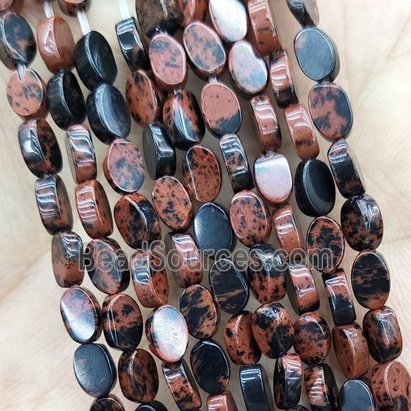 Autumn Jasper Oval Beads