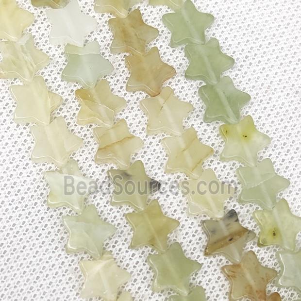 New Mountain Jade Star Beads