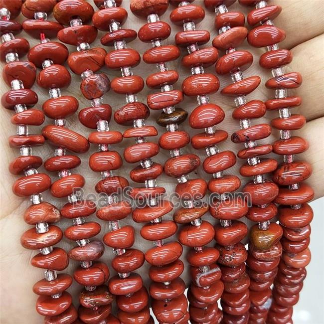 Natural Red Jasper Beads Freeform Chips