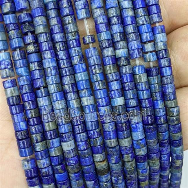 Natural Blue Lapis Lazuli Heishi Beads