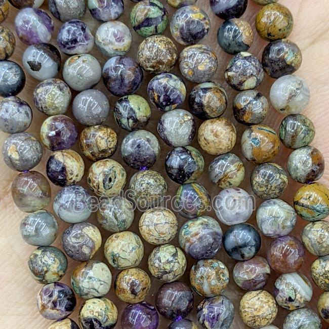 Natural Jasper Jasper Beads Smooth Round