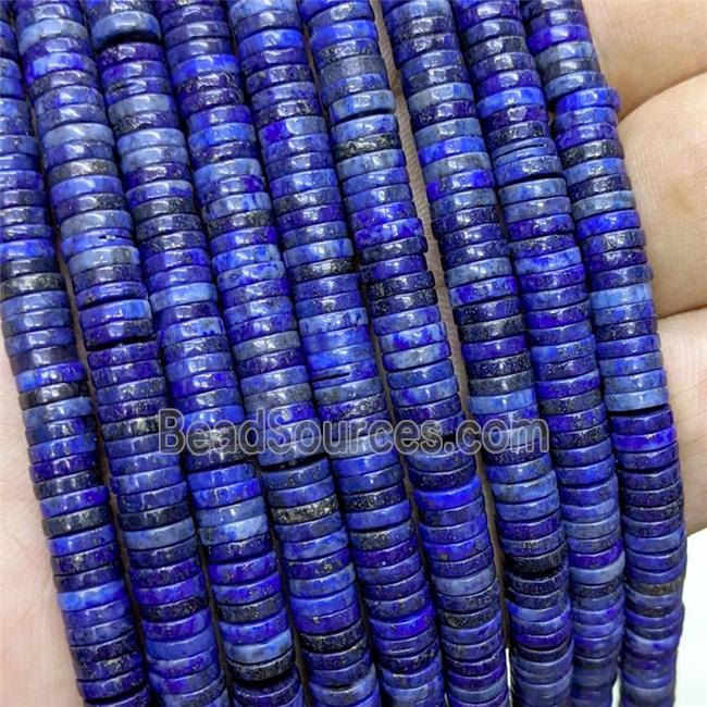 Natural Blue Lapis Lazuli Heishi Beads