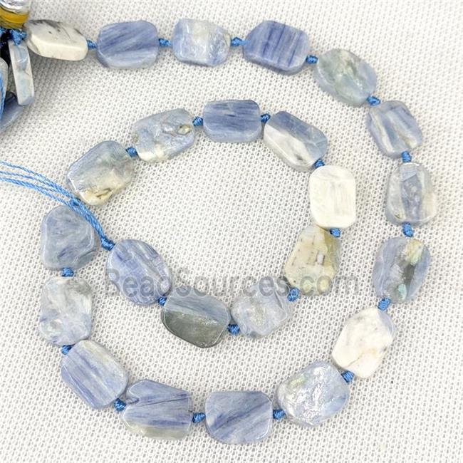 Natural Blue Kyanite Beads Rectangle