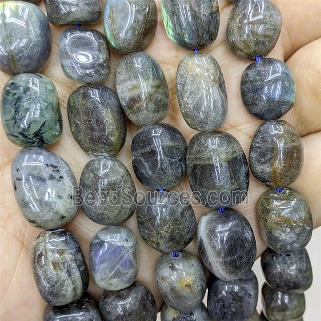 Natural Labradorite Nugget Beads Freeform