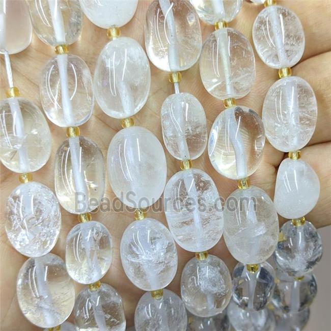 Natural Clear Quartz Nugget Beads Freeform