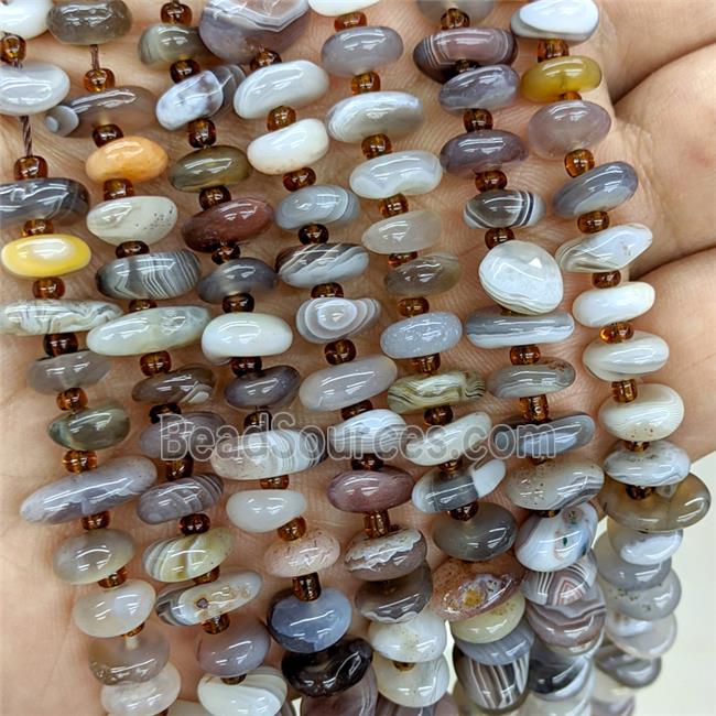 Natural Botswana Agate Chips Beads Freeform