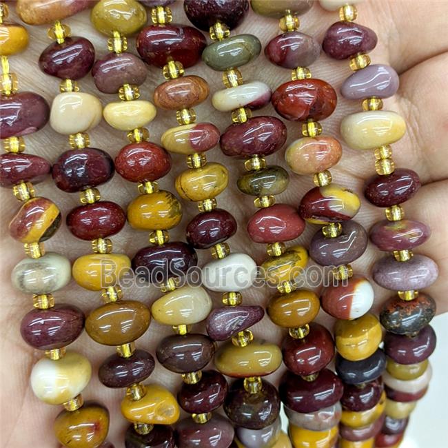 Natural Mookaite Beads Freeform