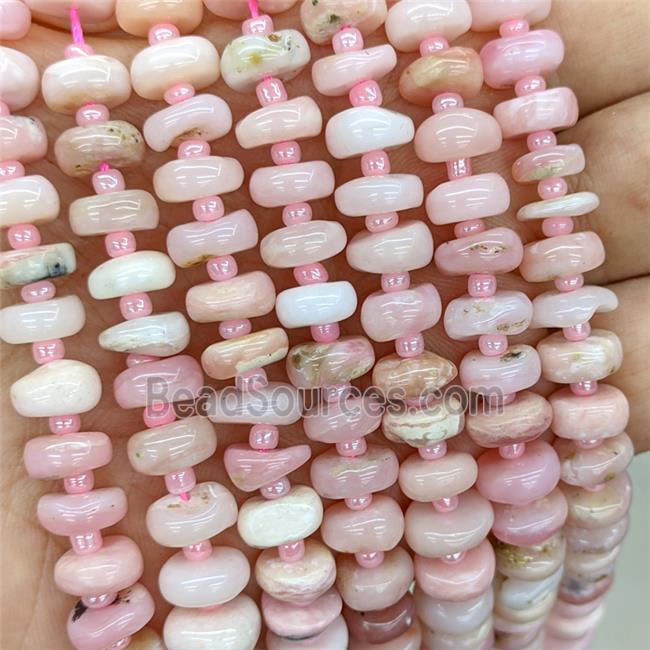 Natural Pink Opal Beads Freeform