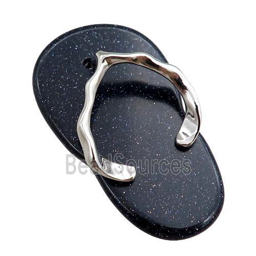 blue sandstone shoes pendant