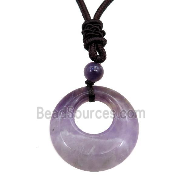 amethyst necklace