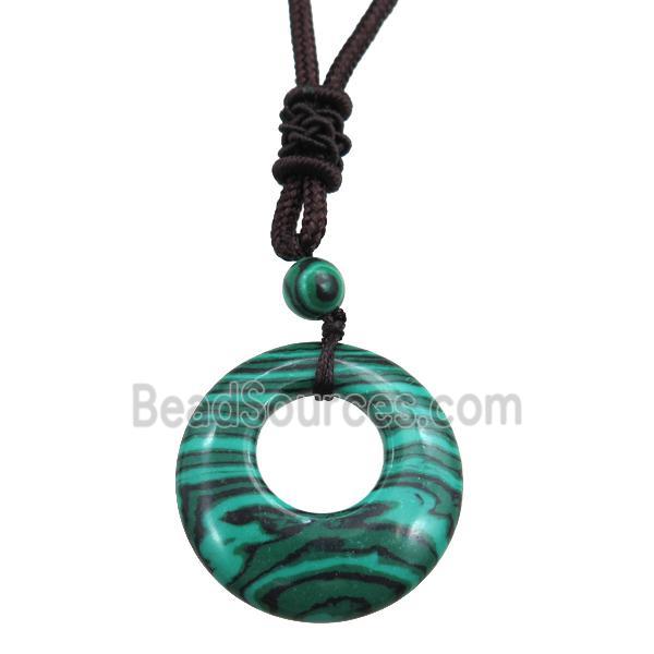 malachite necklace