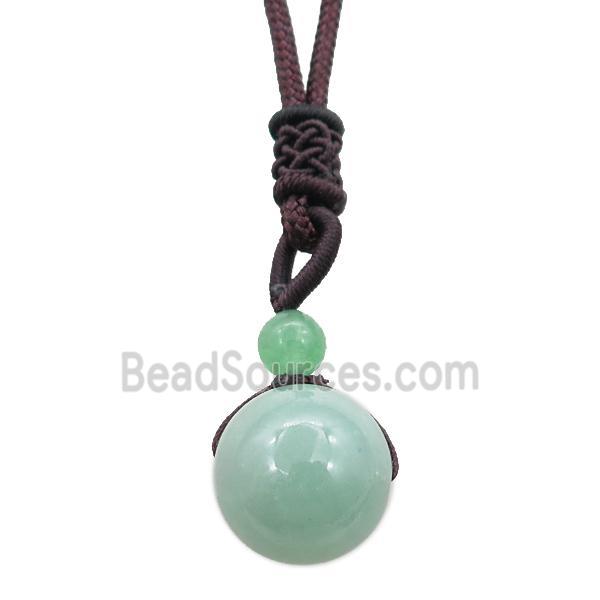 green aventurine necklace