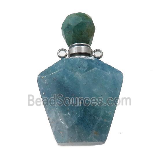 green Quartz perfume bottle pendant