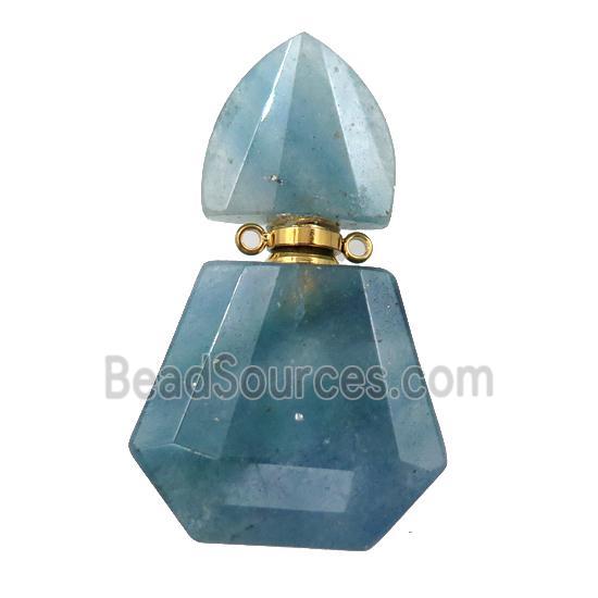 green Quartz perfume bottle pendant