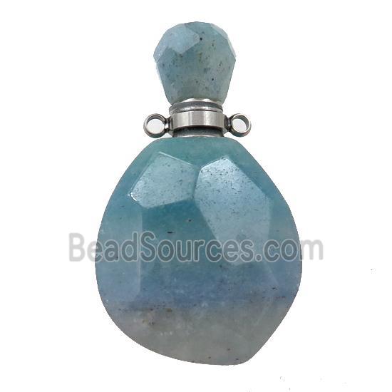 green Quartz perfume bottle pendant