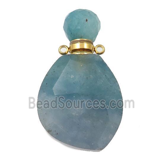 green Quartz perfume bottle pendant