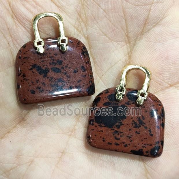 Autumn Jasper Bag Pendant