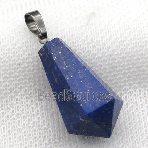 blue Lapis pendulum pendant