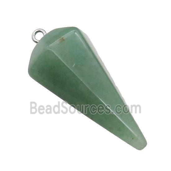 Green Aventurine Pendulum Pendant