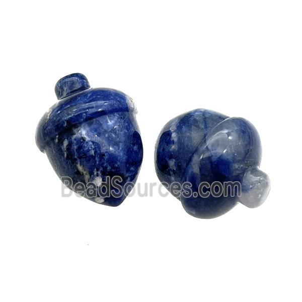 Blue Lapis Lazuli Acorn No Hole