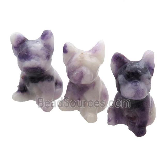 Lilac Jasper Dog No Hole