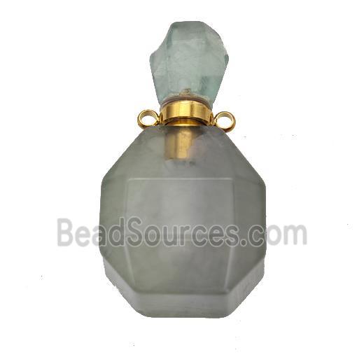 Natural Green Aventurine Perfume Bottle Pendant