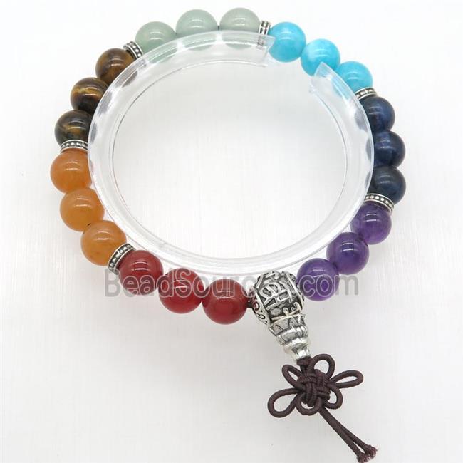 Chakra Bracelets, guru, stretchy