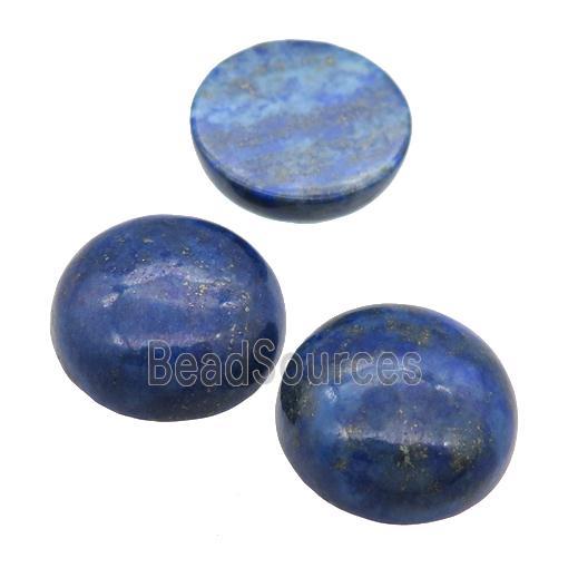 Blue Lapis Lazuli Cabochon, Circle