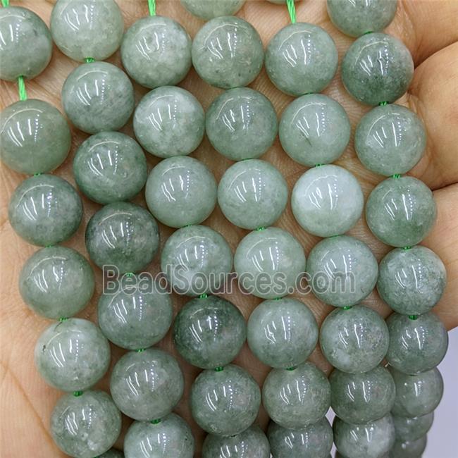 Spong Jade Beads Smooth Round