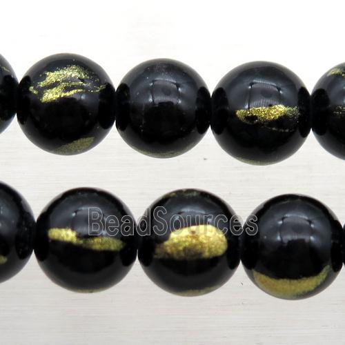 round black JinShan Jade beads