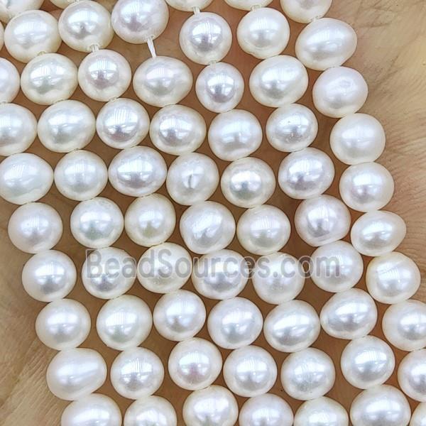 Natural Freshwater Pearl round Beads