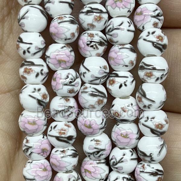 round Porcelain beads