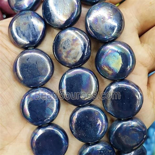 Purple Porcelain Beads Ceramic