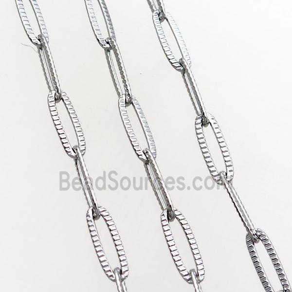 raw stainless steel chain