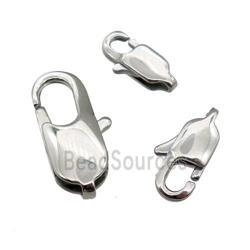 raw Stainless Steel Lobster Clasp