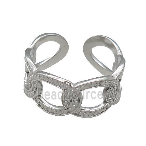 Raw Stainless Steel Ring