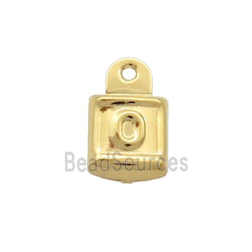 Stainless Steel Pendant Gold Plated