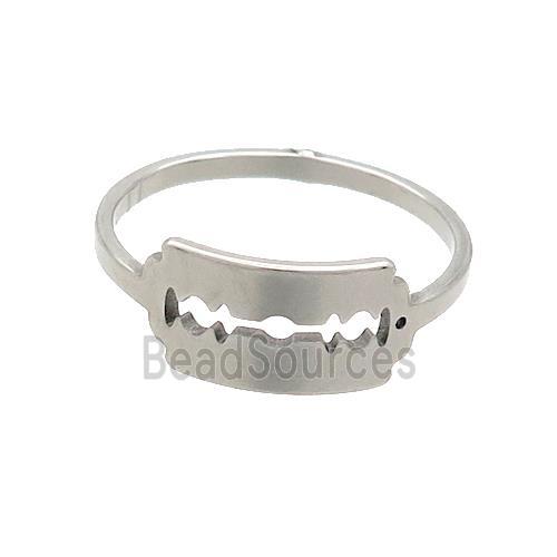 Raw Stainless Steel Rings