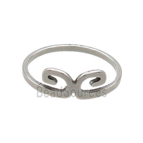 Raw Stainless Steel Rings