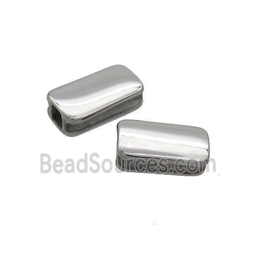 Raw Stainless Steel Tube Beads Large Hole