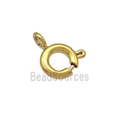 Stainless Steel Clasp Gold Plated