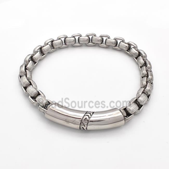 Raw 304 Stainless Steel Bracelet