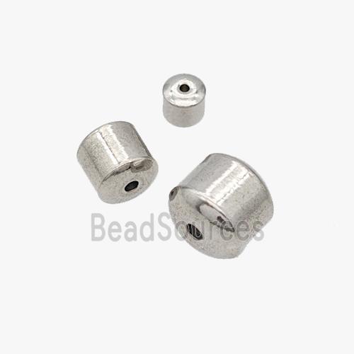 Raw Stainless Steel Column Beads Tube