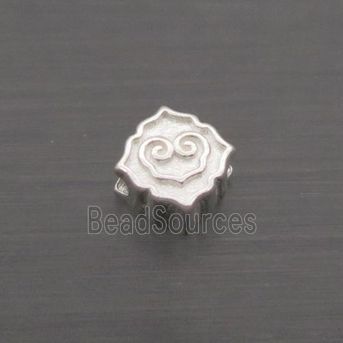 Sterling Silver Beads Square