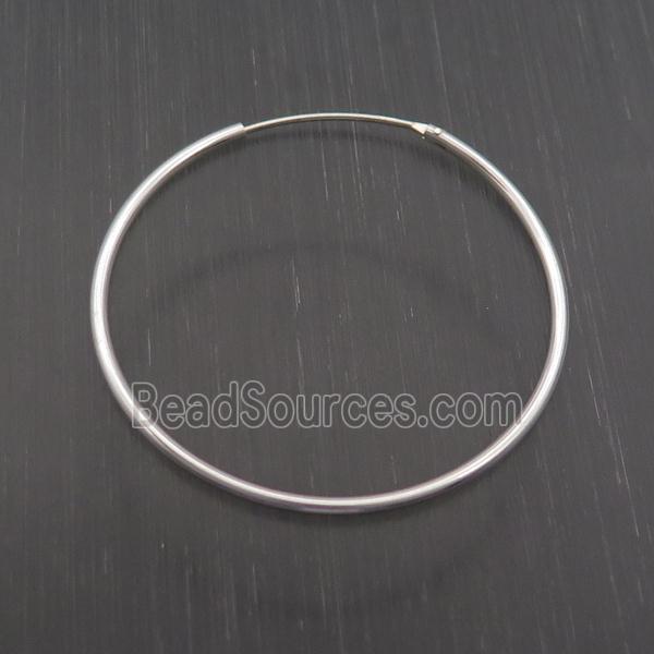 Sterling Silver Hoop Earring